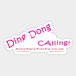 Ding Dong Avon Calling Sticker